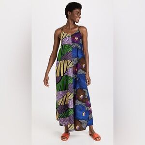 Mangishi Doll V-Neck Cotton Colorful Selena Dress Size 4